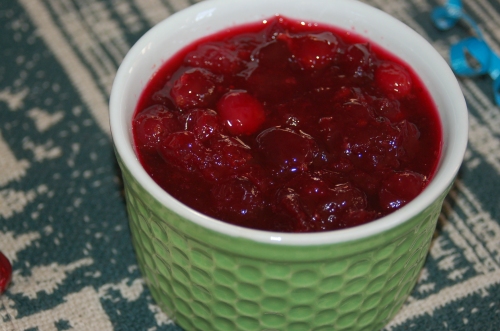the Cranberry & Ginger relish by my sister-in-law Beth...