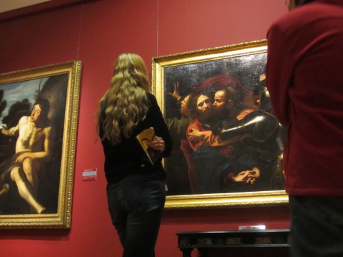 The Taking Of Christ by Caravaggio in the National Galley In Dublin