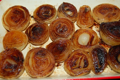 Baked onions, a new Thanksgiving side dish